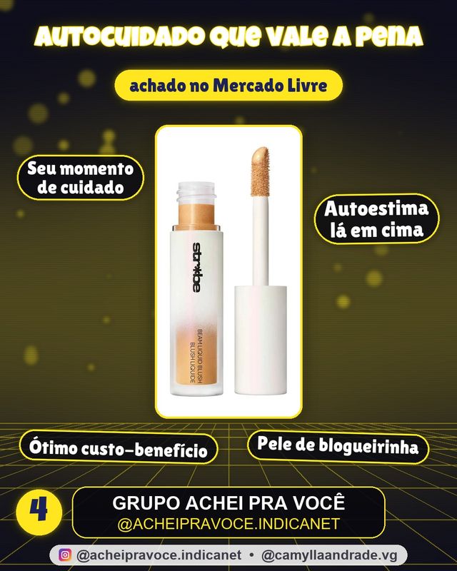 Blush líquido Mac Strobe Beam Blush Lightning Liquid Blush