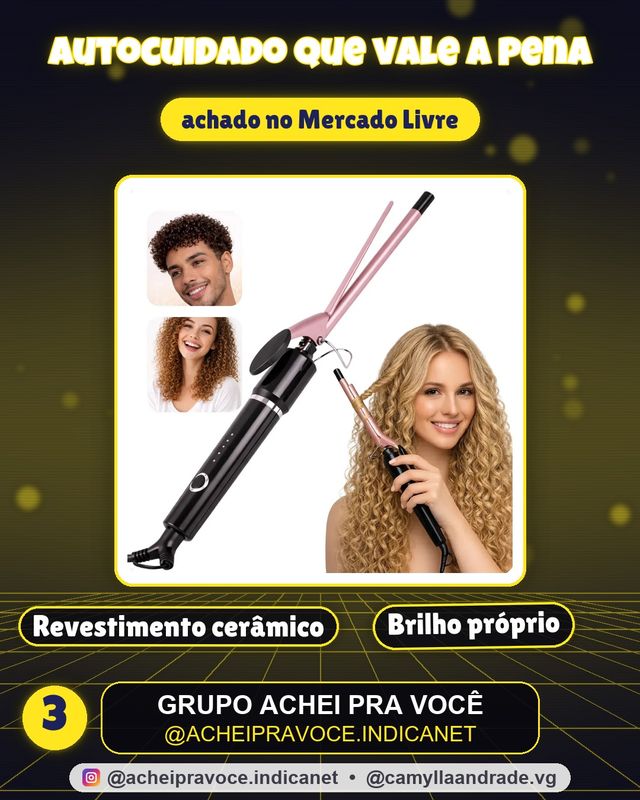 BaByliss Profissional Fino 9mm Cerâmica Modelador de Cabelos