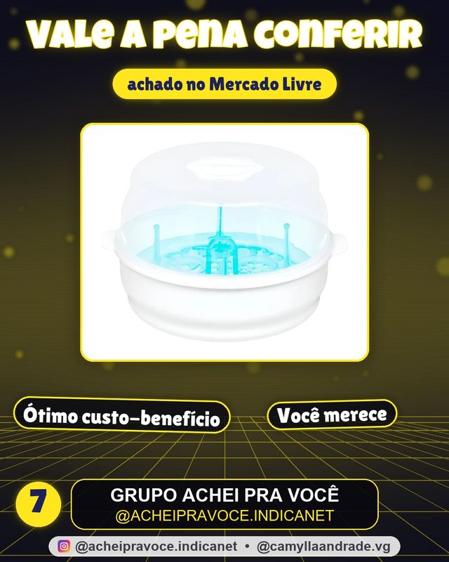 Esterilizador De Mamadeiras Para Micro-ondas - Buba