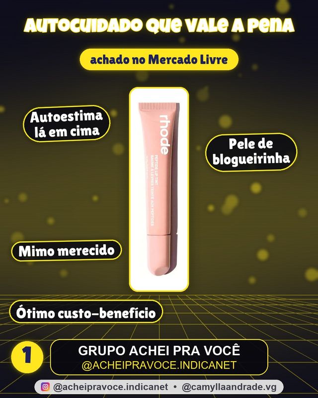 Hidratante importado Rhode Lip Tint Peptide Original Color Toast Lip Tint