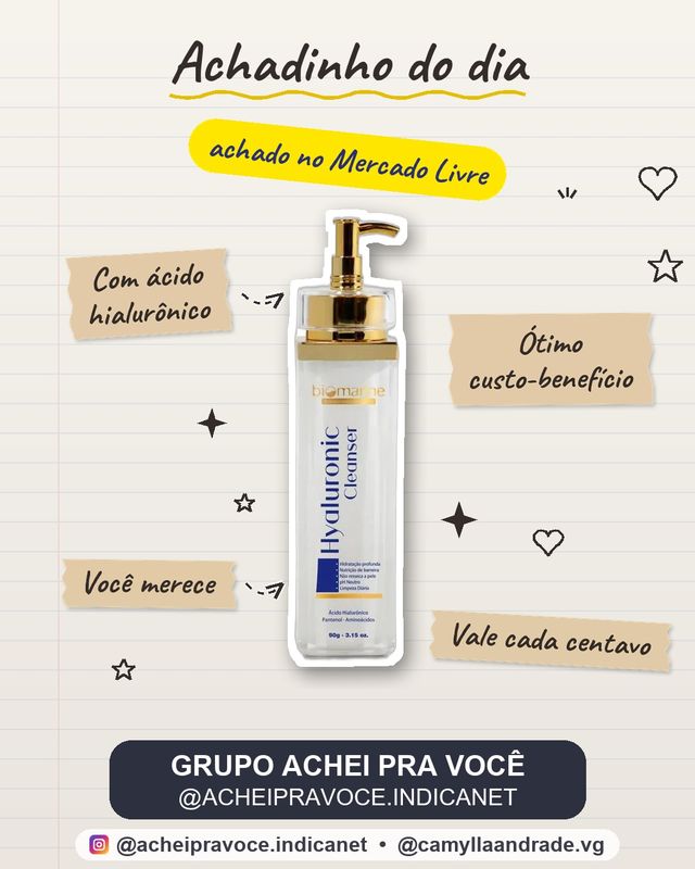 Sabonete Ácido Hialurônico Hyaluronic Cleanser