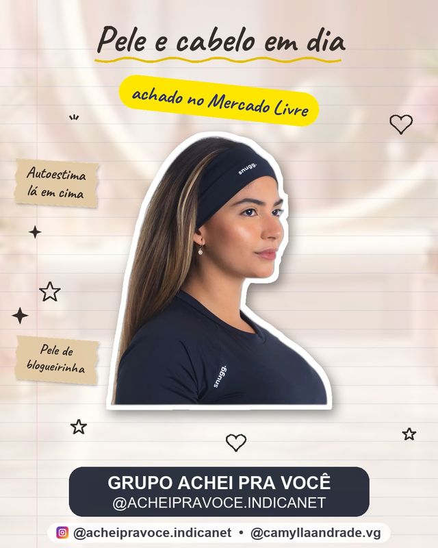 Faixa De Cabelo Elástica Headband Esportiva Proteção Uv50+ Tamanho Único