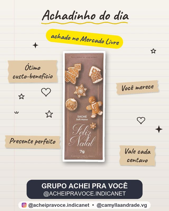 Sachê Perfumado Natalino