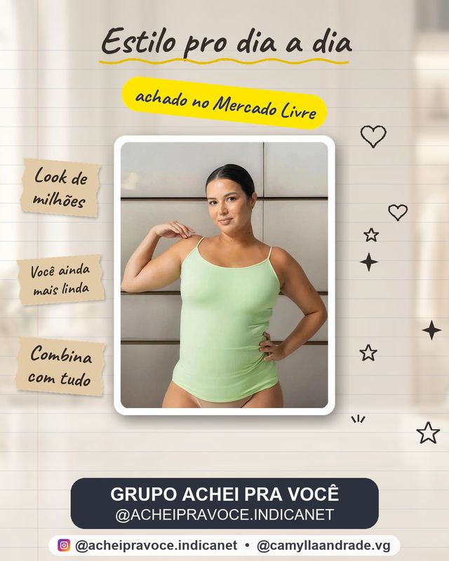 Regata Modeladora de Compressão Alta Feminina Verde-Claro P