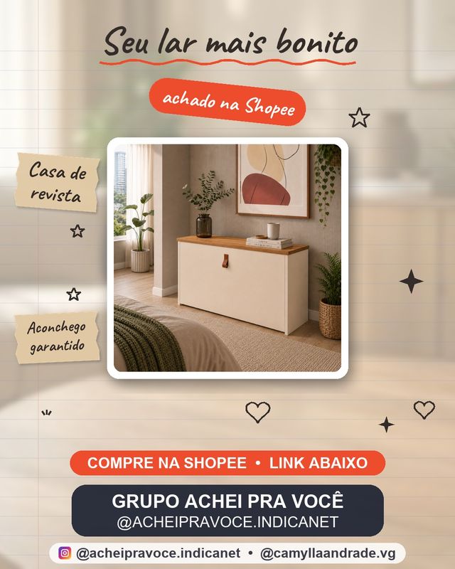 Sapateira minimalista hack