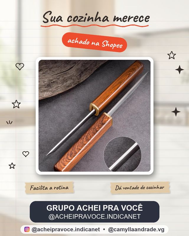 Kit 2PCS Faca de Frutas Faca Cutelo Churrasco Carne de Cozinha Faca para Cortar Churrasco Com Bainha