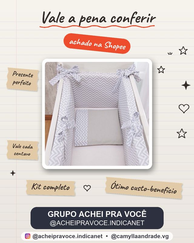 Kit para berço padrão americano com espuma reta 3 peças floral nuvem rosa