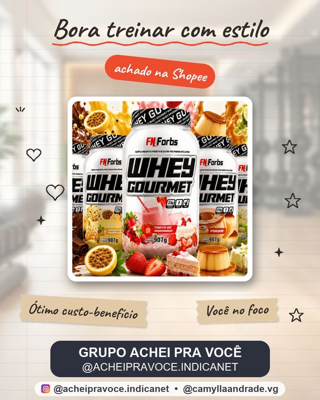 Whey Protein 907g Gourmet Pote