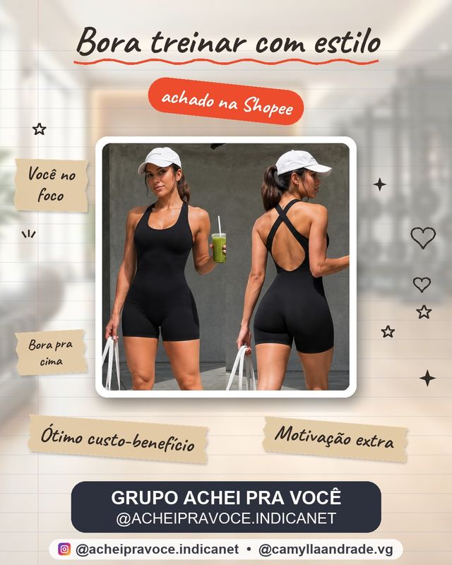 Macaquinho Fitness Academia Zero Transparencia Costas Abertas