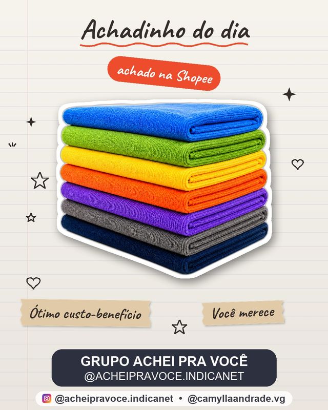 Panos de Chão Gigante Microfibra Multiuso 60x80 Alta Absorção