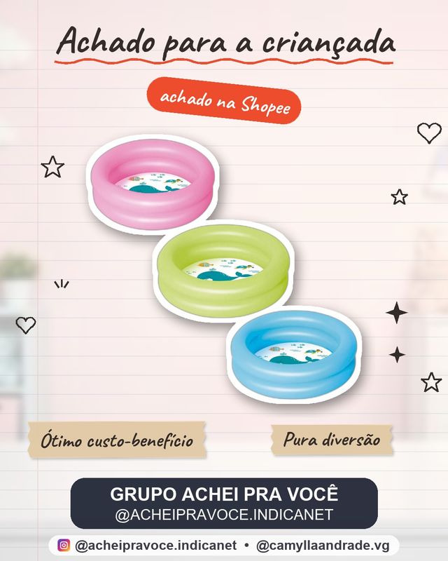 Piscina Inflável Infantil Banheira Água Bebê 28 Litros Mor