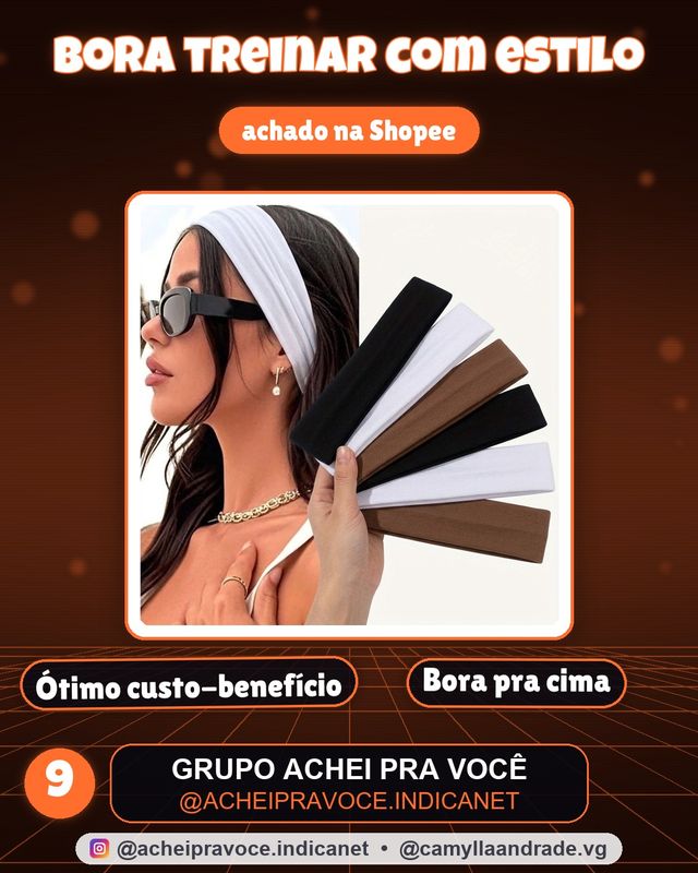 Faixas de Cabelo 1, 2 ou 3 Headband Esportiva e Penteados Elástica Academia Fitness Corrida Tiara