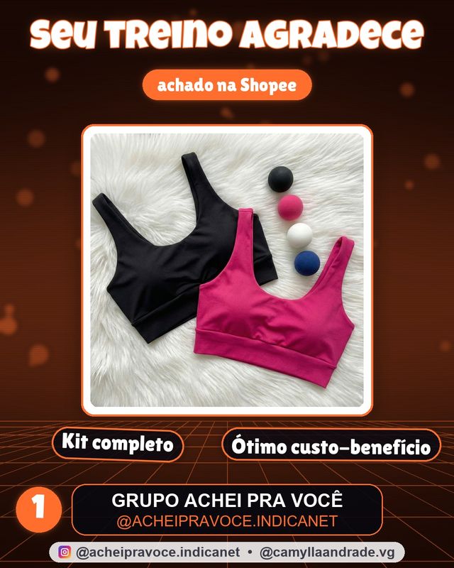 Kit 2 Tops Cropped Fitness Sem Bojo Cós Largo Treino Casual Academia Preto Branco Azul Rosa