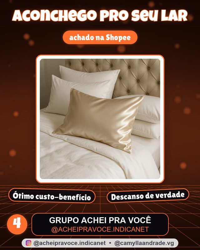 2 Fronha de Cetim Anti Frizz