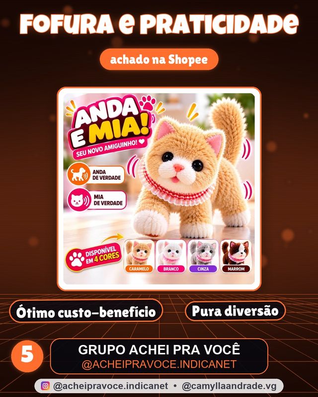 Brinquedo Cachorrinho Que Anda e Late Pelucia Infantil Com Som Divertido Toda Criança Vai Amar Com Pilhas Inclusas