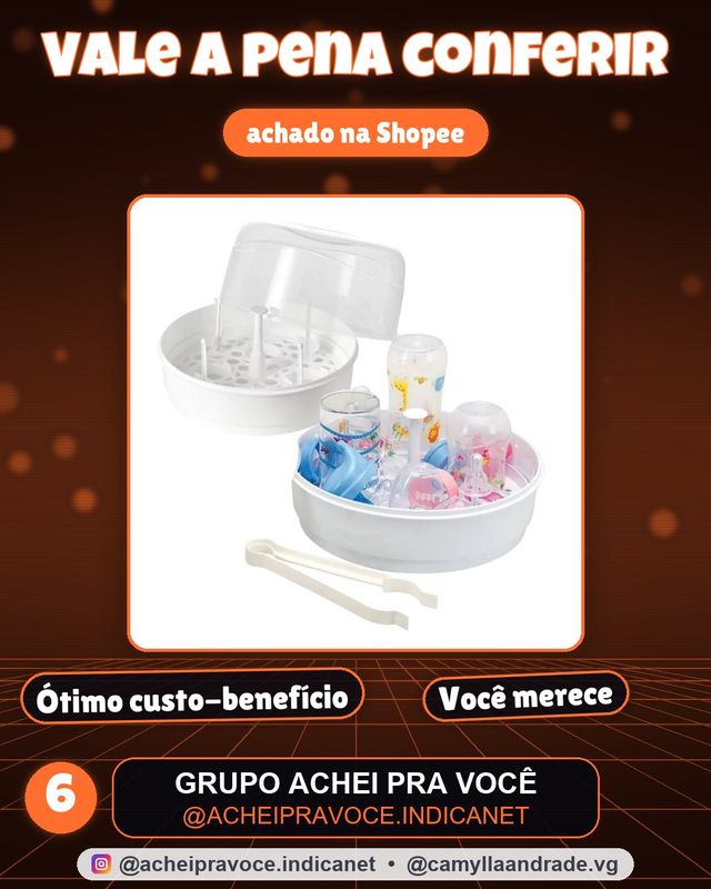 Esterilizador para microondas mamadeira neopan