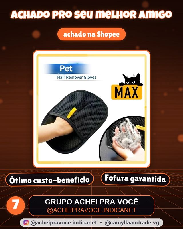 Removedor de pelos de pet; luvas para remoção de pelos com eletricidade estática; escova dupla face; escova para